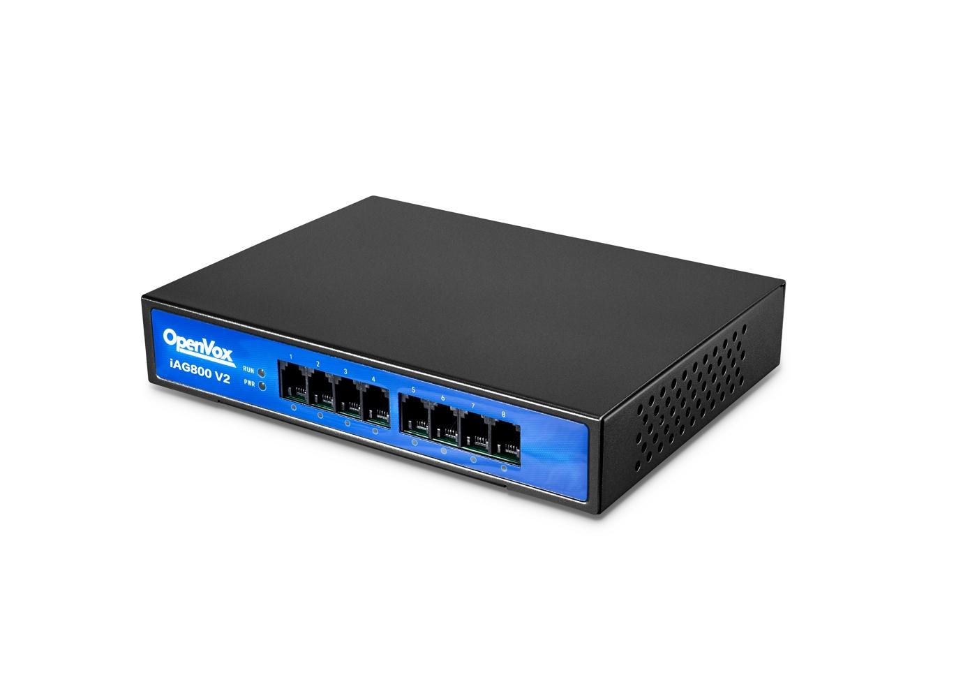 OpenVox iAG800 V2 Series Analog VoIP Gateway