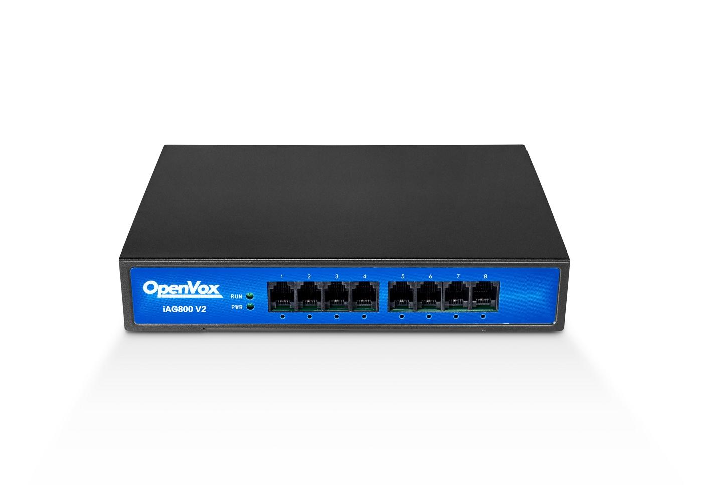 OpenVox iAG800 V2 Series Analog VoIP Gateway