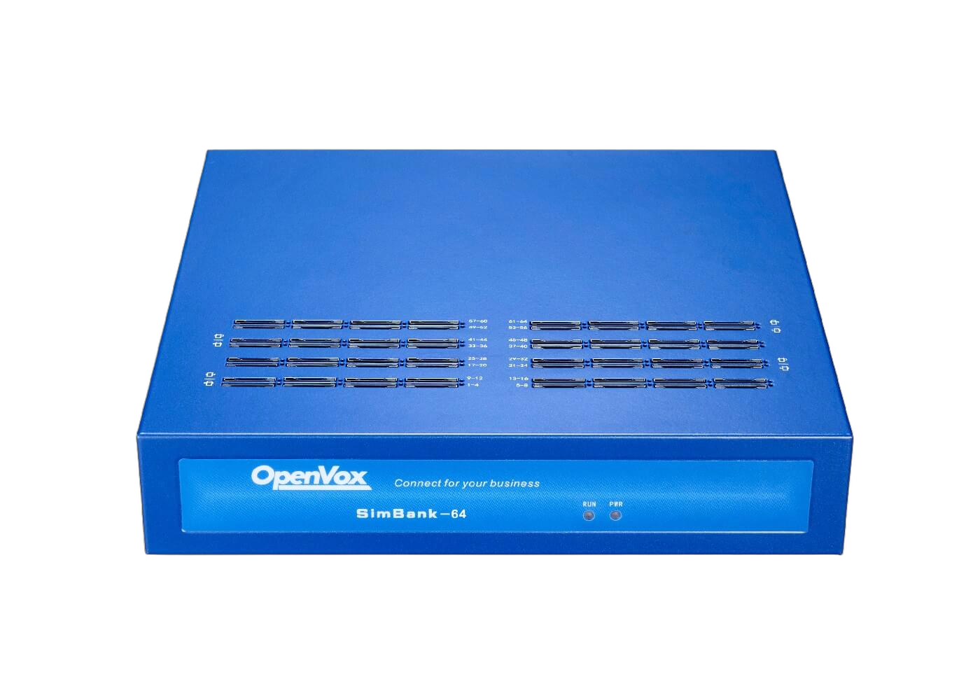 OpenVox Simbank-64 remote SIM resource model